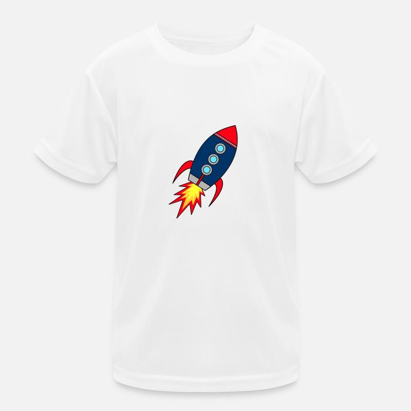 Rocket * Rakete startet Kinder Funktions-T-Shirt