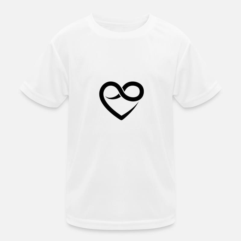 Infinite heart Kids Functional T-Shirt
