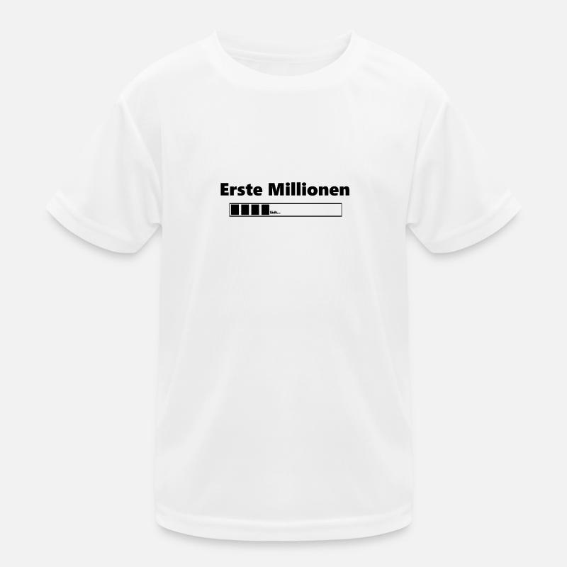 Erste Millionen Ladebalken,Geschenk, Geschenkidee Kinder Funktions-T-Shirt