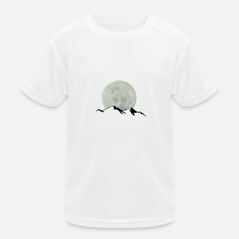 moon mountain Kinder Funktions-T-Shirt