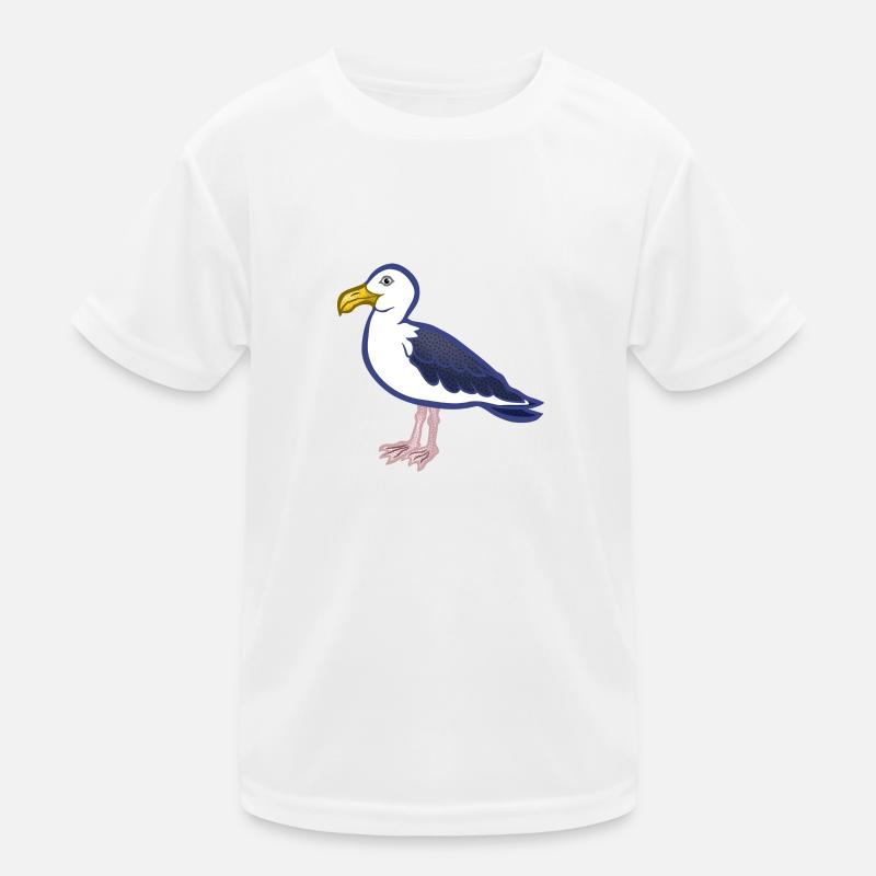 Möwe Kinder Funktions-T-Shirt