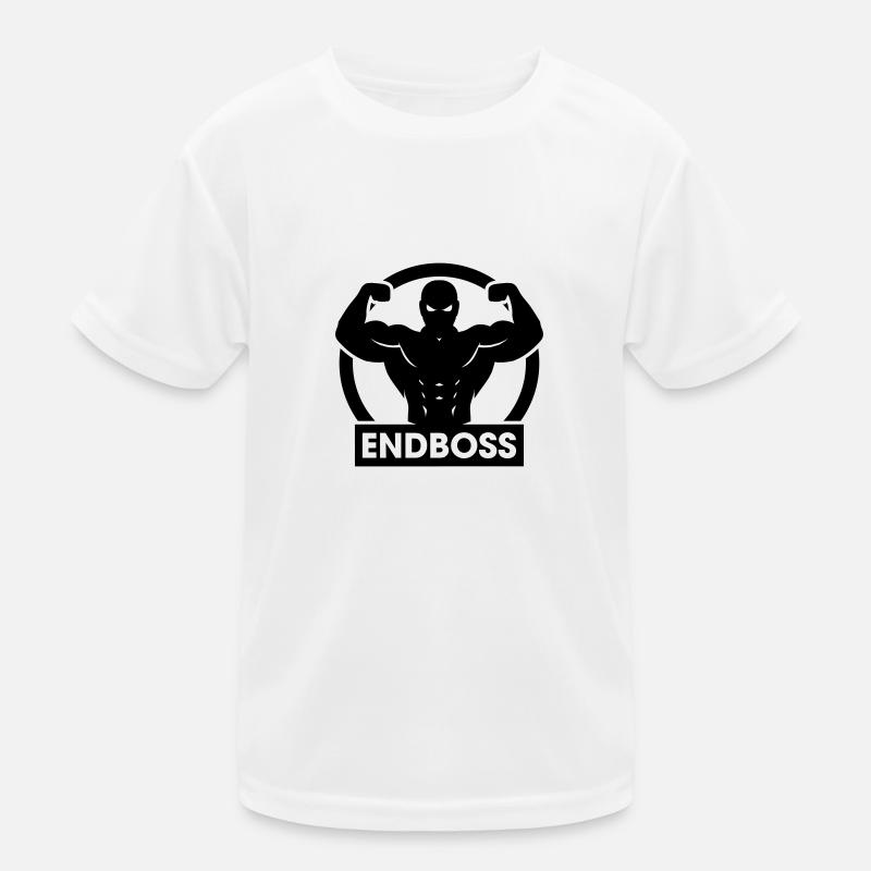 Endboss Bodybuilder Kids Functional T-Shirt