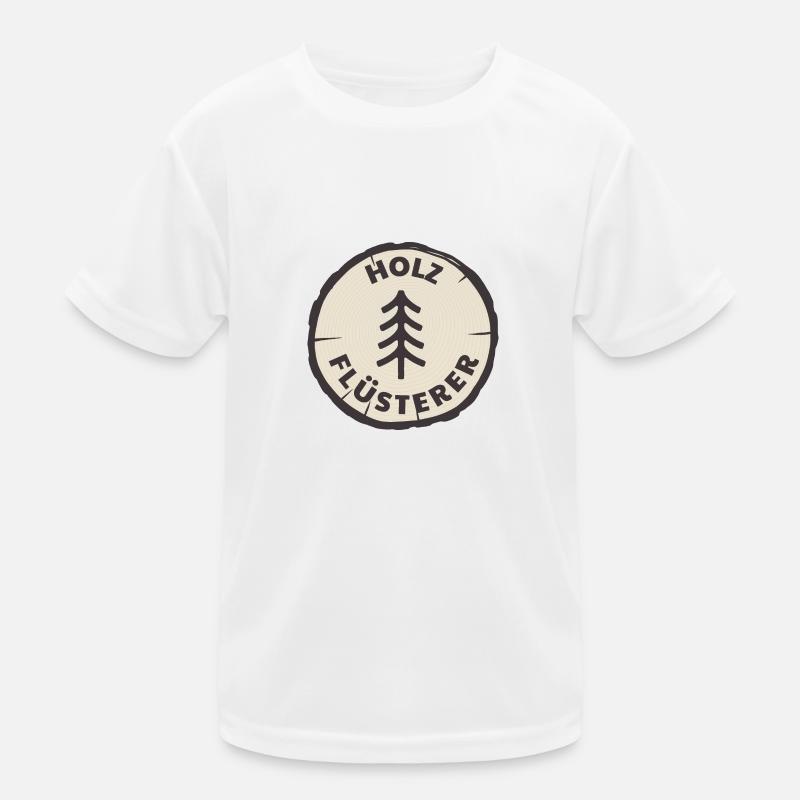 holz flüsterer Kinder Funktions-T-Shirt