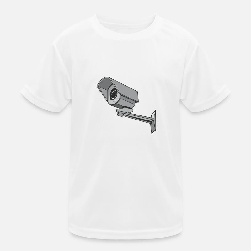 Security Camera Kids Functional T-Shirt