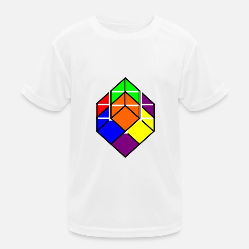 Cube magique T-shirt sport Enfant