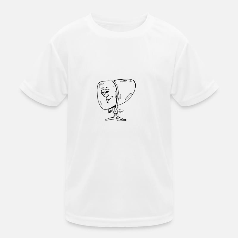 Leber Kinder Funktions-T-Shirt