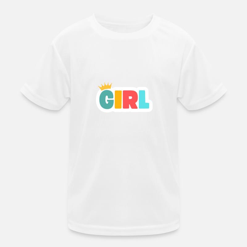 Girl! Customizable Kids Functional T-Shirt