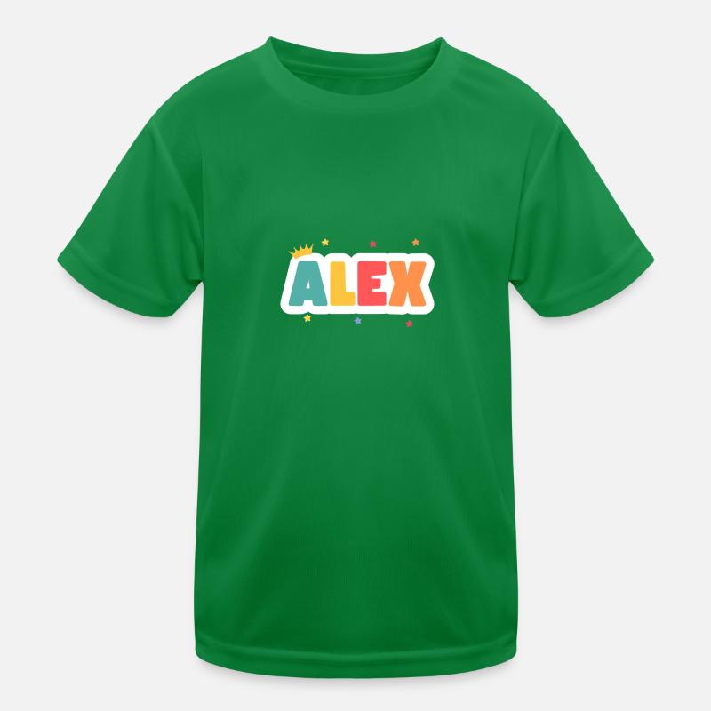 Alex! Customizable Kids Functional T-Shirt