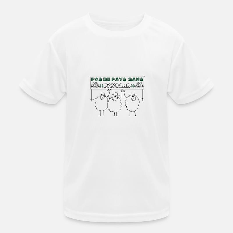 Pas de pays sans paysans T-shirt sport Enfant