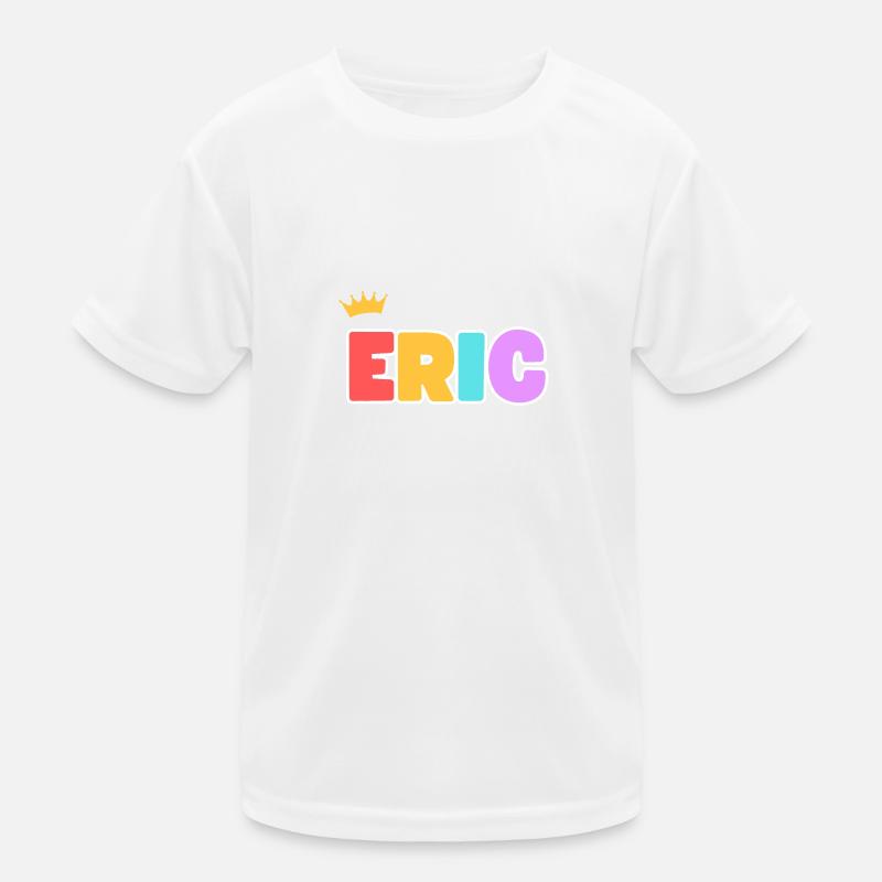 ERIC! Customizable - Kids Functional T-Shirt - white