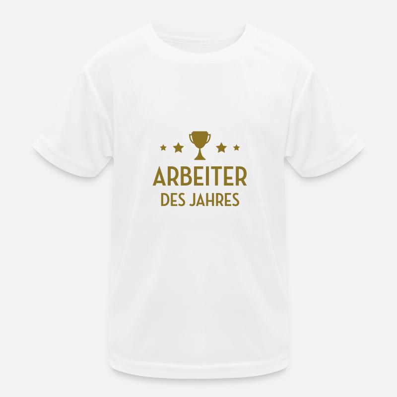 Arbeiter - Arbeiterin - Arbeit - Gewerkschaft Kinder Funktions-T-Shirt