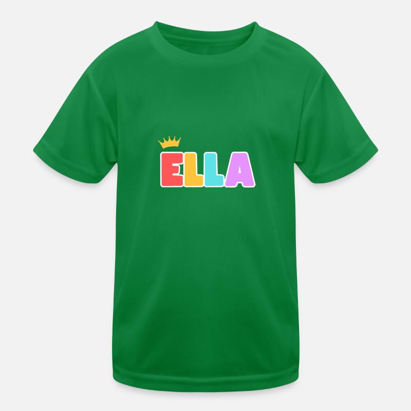 Ella! Customizable Kids Functional T-Shirt
