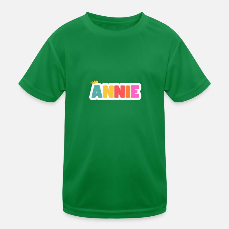 Annie! Customizable Kids Functional T-Shirt