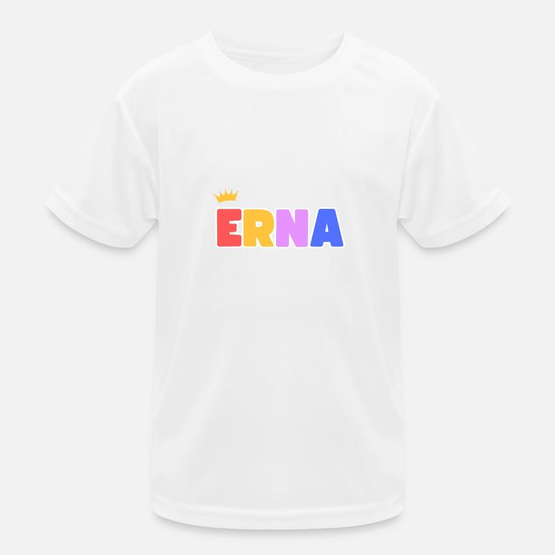 Erna! Customizable Kids Functional T-Shirt