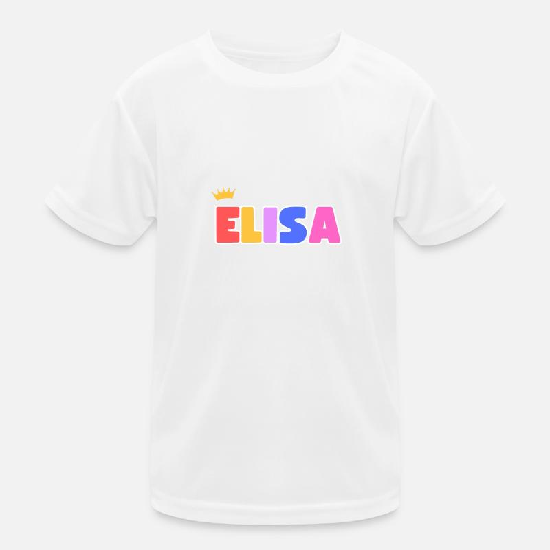 TEST ELISA! Personnalisable T-shirt sport Enfant