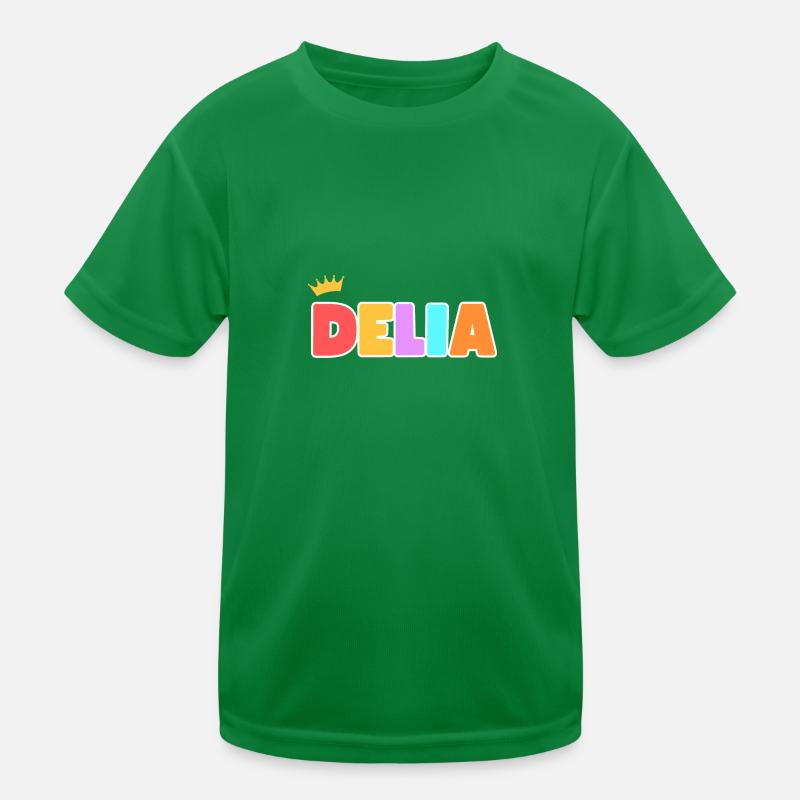 Delia! Customizable Kids Functional T-Shirt