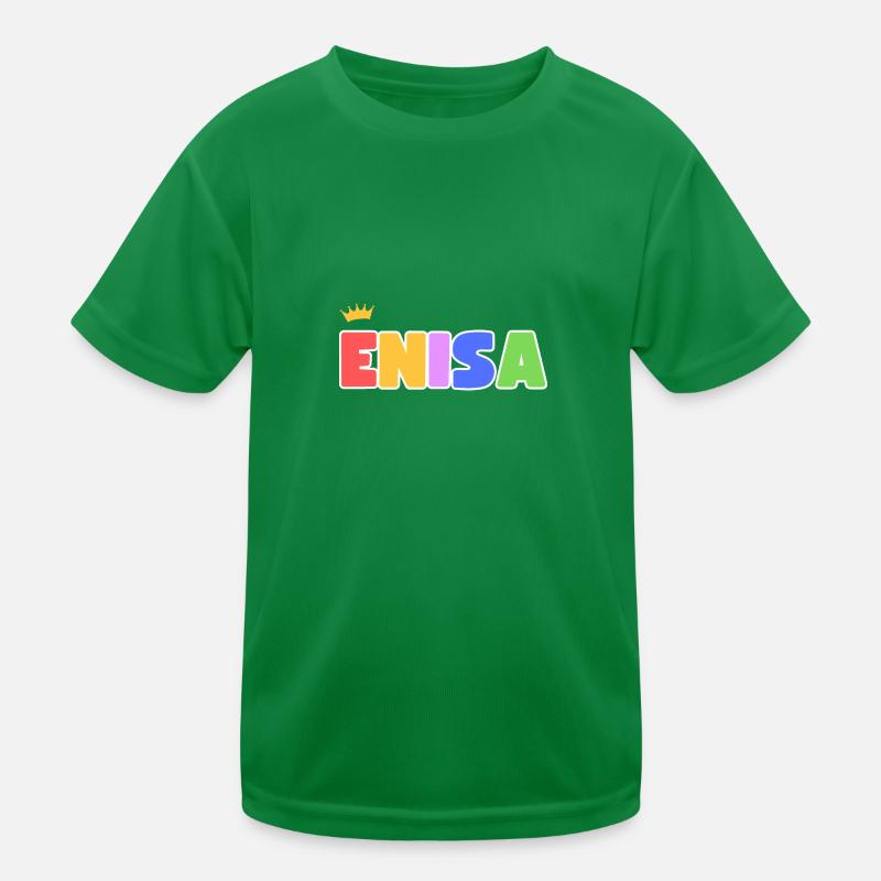 Enisa! Customizable Kids Functional T-Shirt