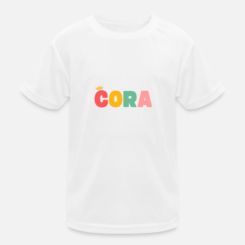 Cora! Customizable Kids Functional T-Shirt