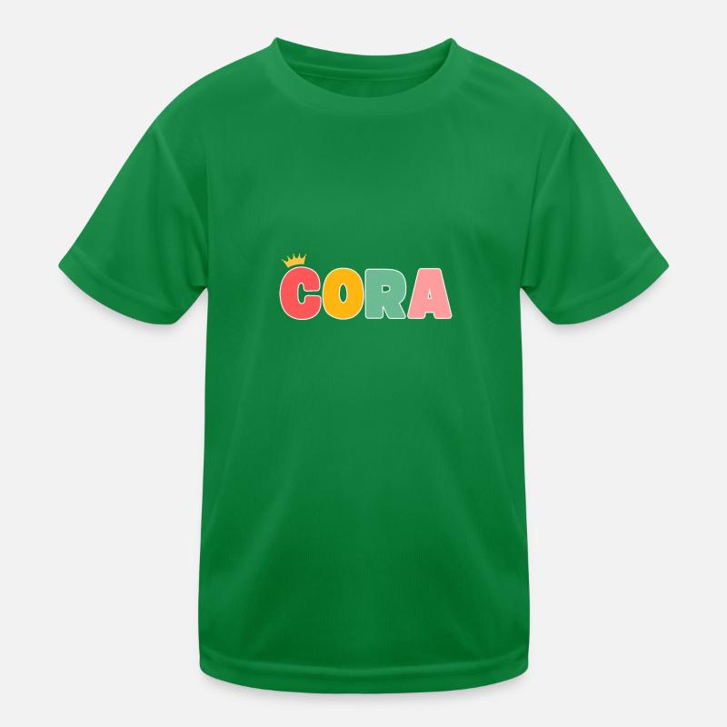 Cora! Customizable Kids Functional T-Shirt
