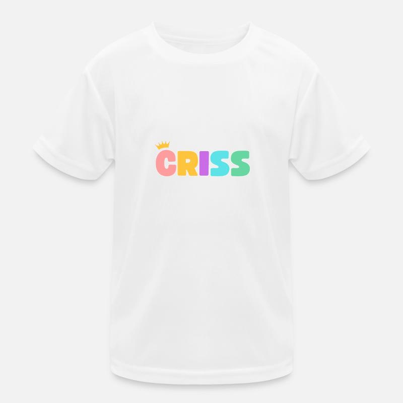 Criss! Personnalisable T-shirt sport Enfant