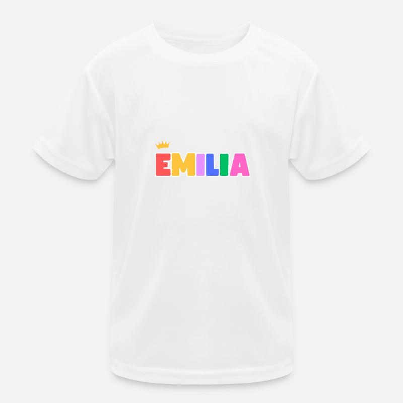 Emilia! Customizable Kids Functional T-Shirt