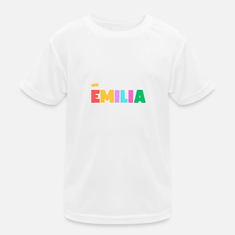 Emilia! Customizable Kids Functional T-Shirt