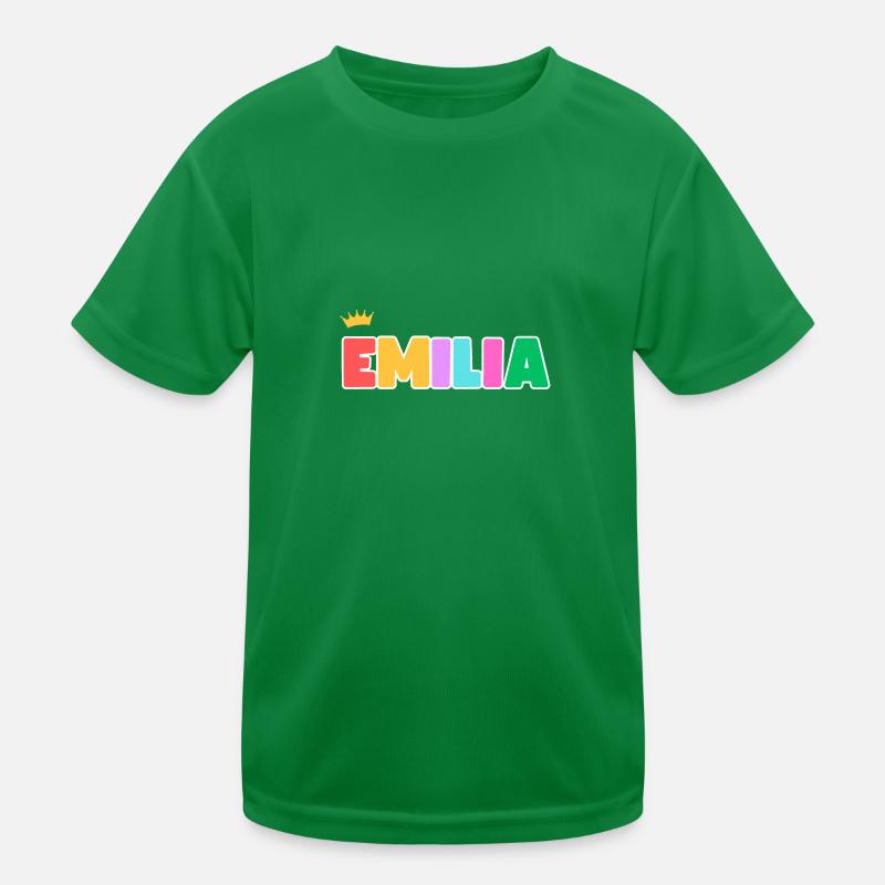 Emilia! Customizable Kids Functional T-Shirt