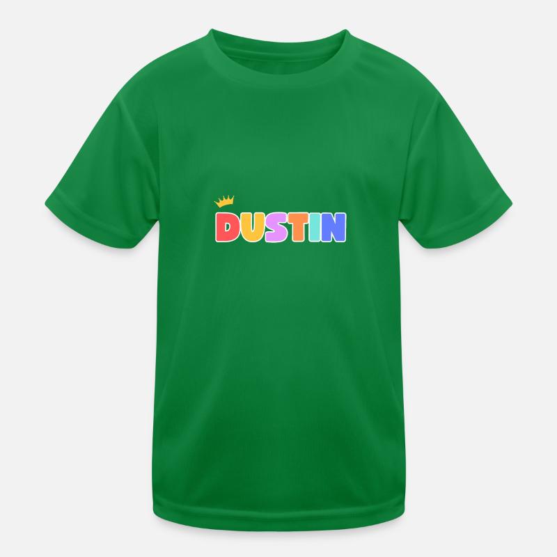 Dustin! Customizable Kids Functional T-Shirt