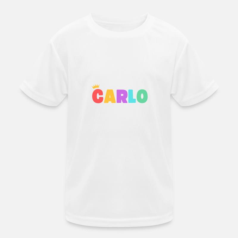 Carlo! Personnalisable T-shirt sport Enfant