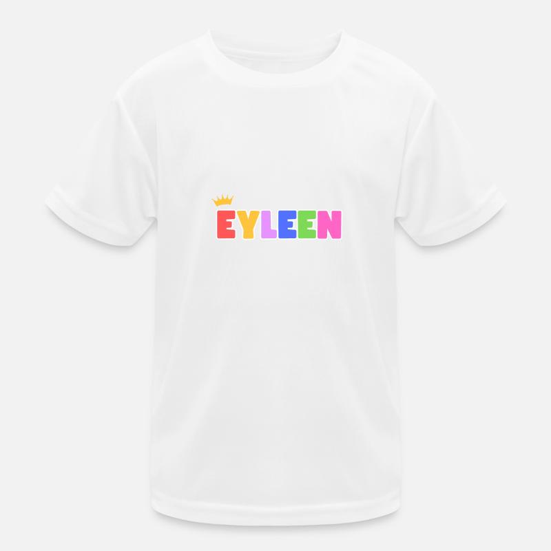Eyleen! Customizable Kids Functional T-Shirt