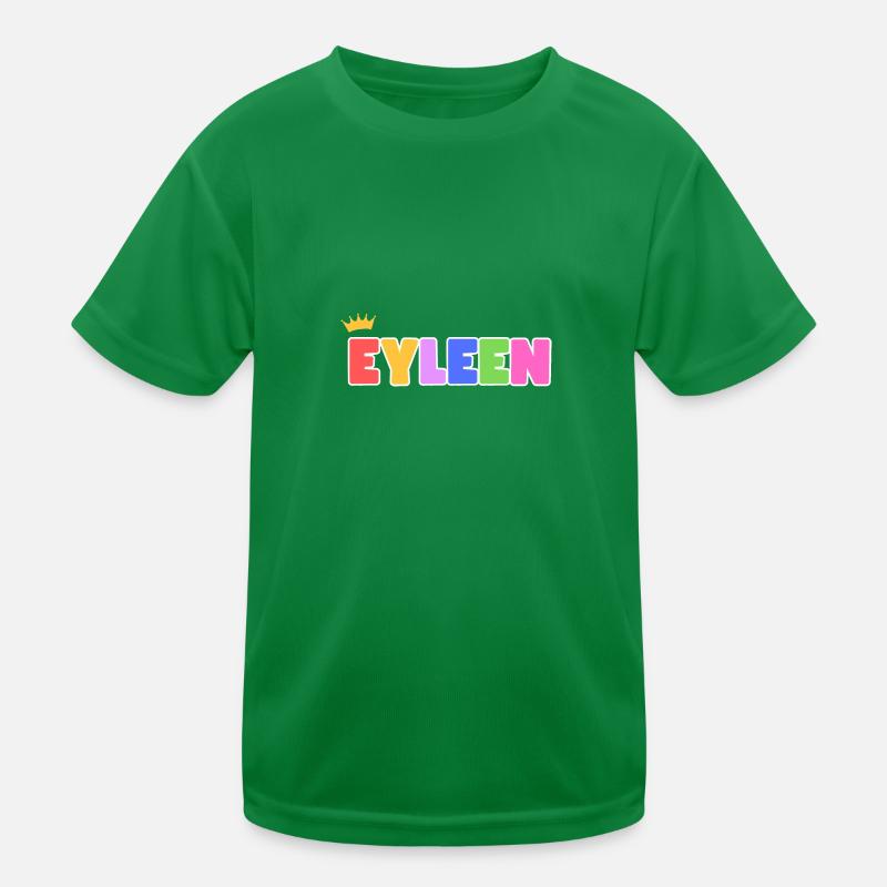 Eyleen! Personalisierbar Kinder Funktions-T-Shirt