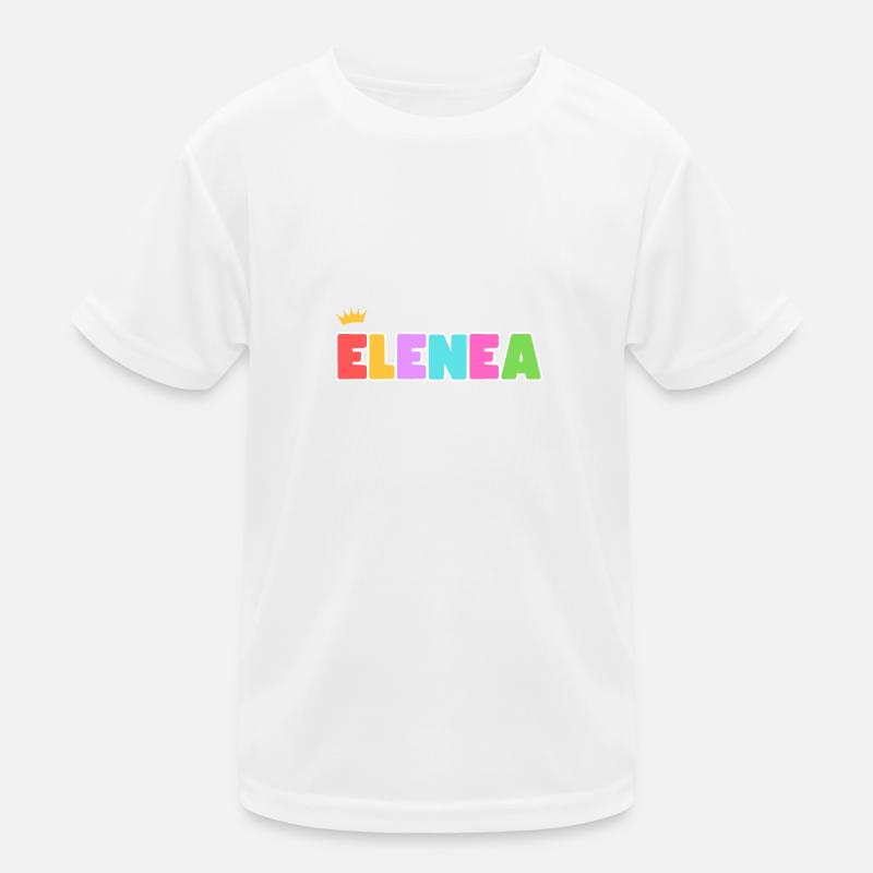 Elenea! Customizable Kids Functional T-Shirt