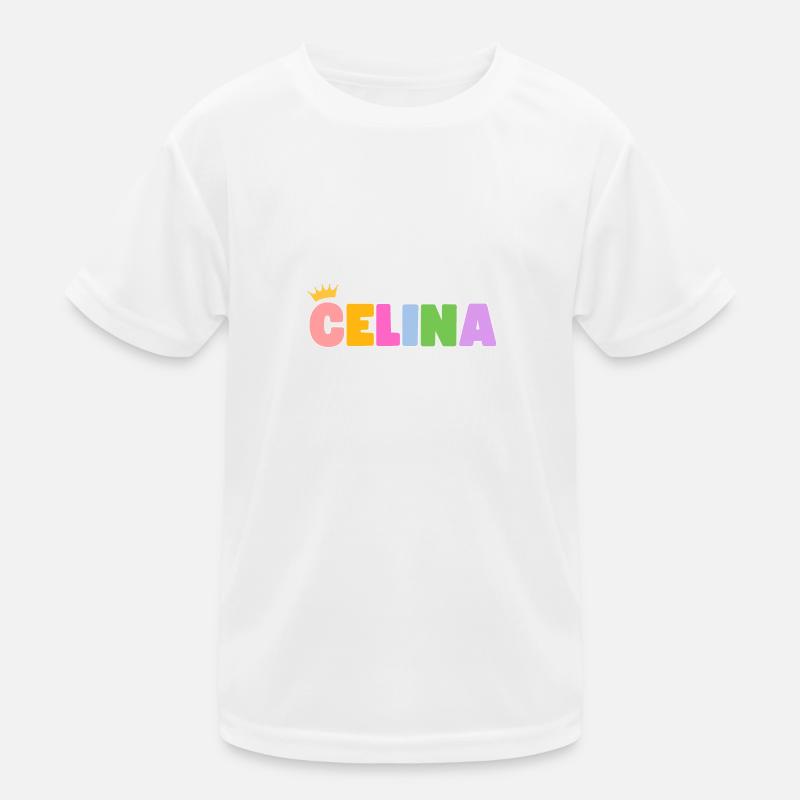 Celina! Customizable Kids Functional T-Shirt