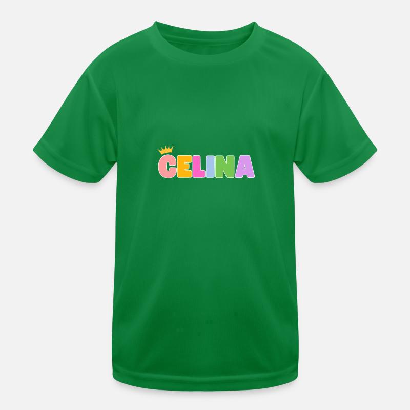 Celina! Customizable Kids Functional T-Shirt