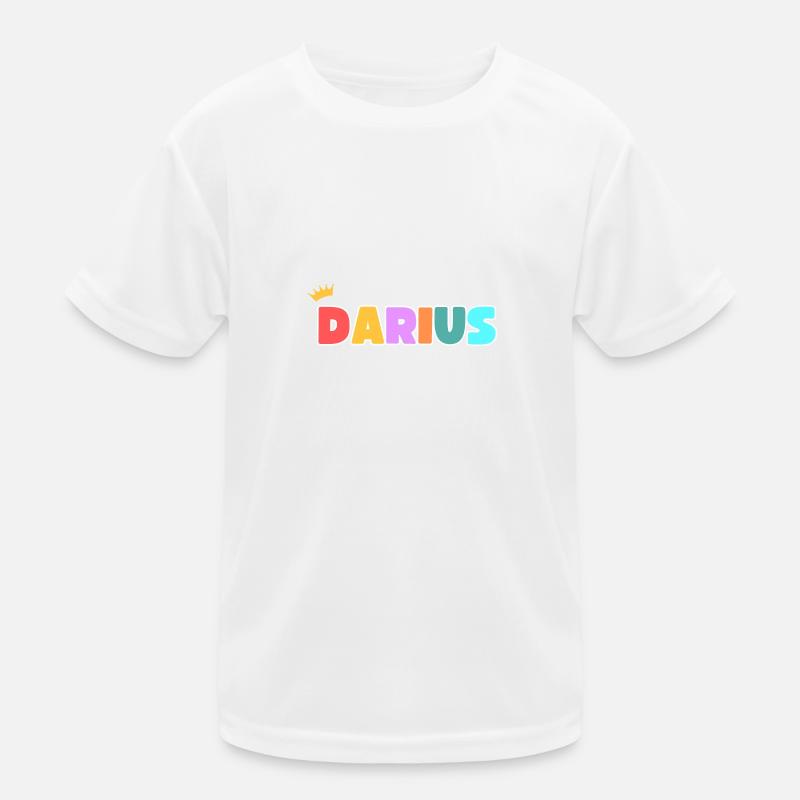 Darius! Personnalisable T-shirt sport Enfant