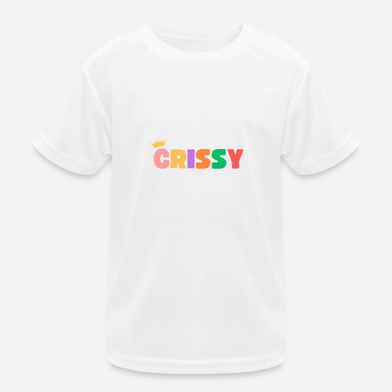 Crissy! Customizable Kids Functional T-Shirt