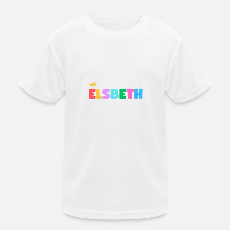Elsbeth! Personnalisable T-shirt sport Enfant