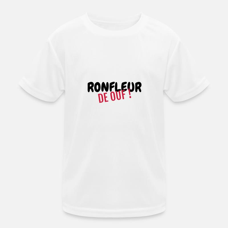 Ronfler / Ronfleur / Ronfleuse / Ronflement T-shirt sport Enfant