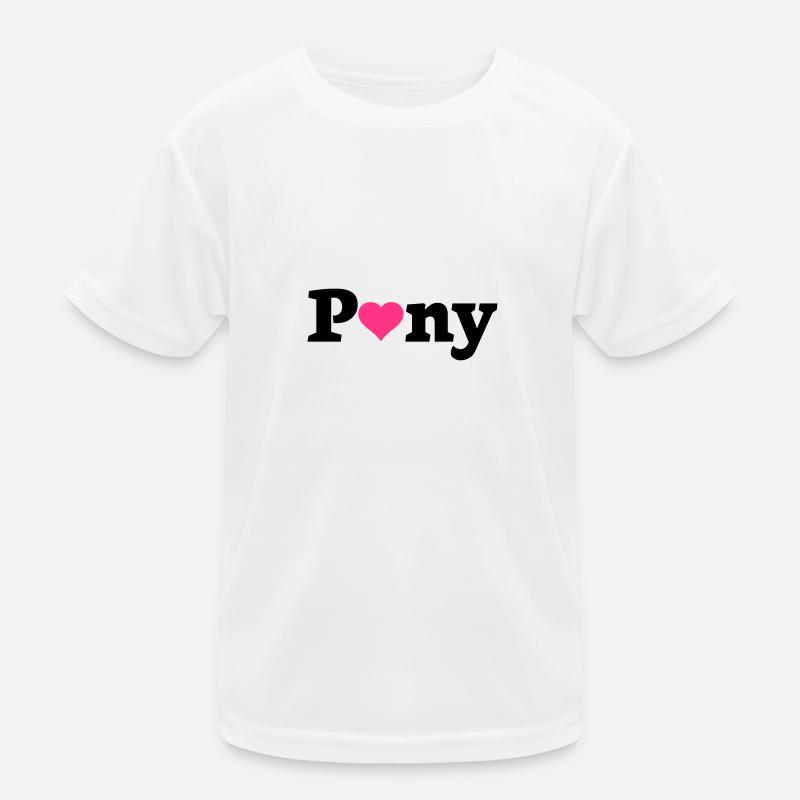 Pony heart Kids Functional T-Shirt