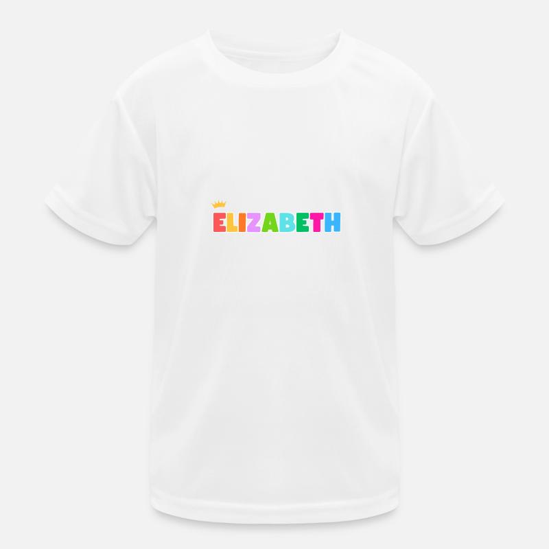 Elizabeth! Customizable Kids Functional T-Shirt