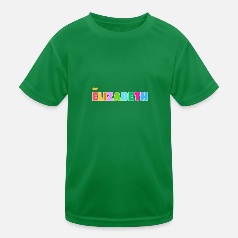 Elizabeth! Customizable Kids Functional T-Shirt