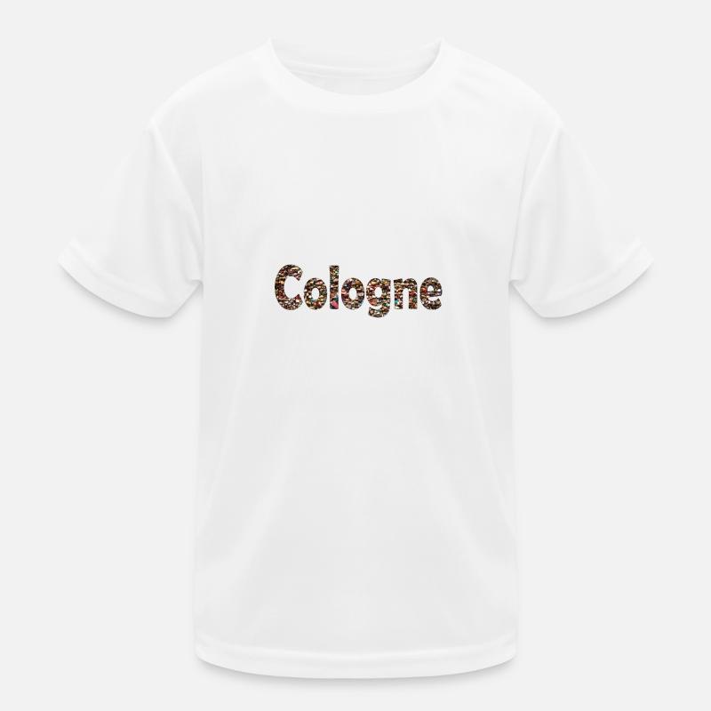 Love Bridge in Cologne Kids Functional T-Shirt
