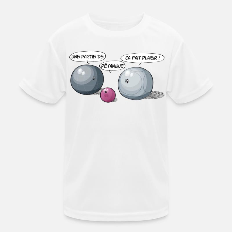 Ein Boule Kinder Funktions-T-Shirt