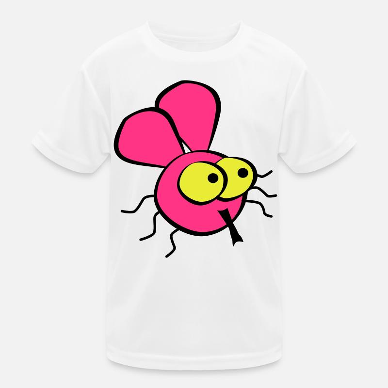 Fliege Kinder Funktions-T-Shirt
