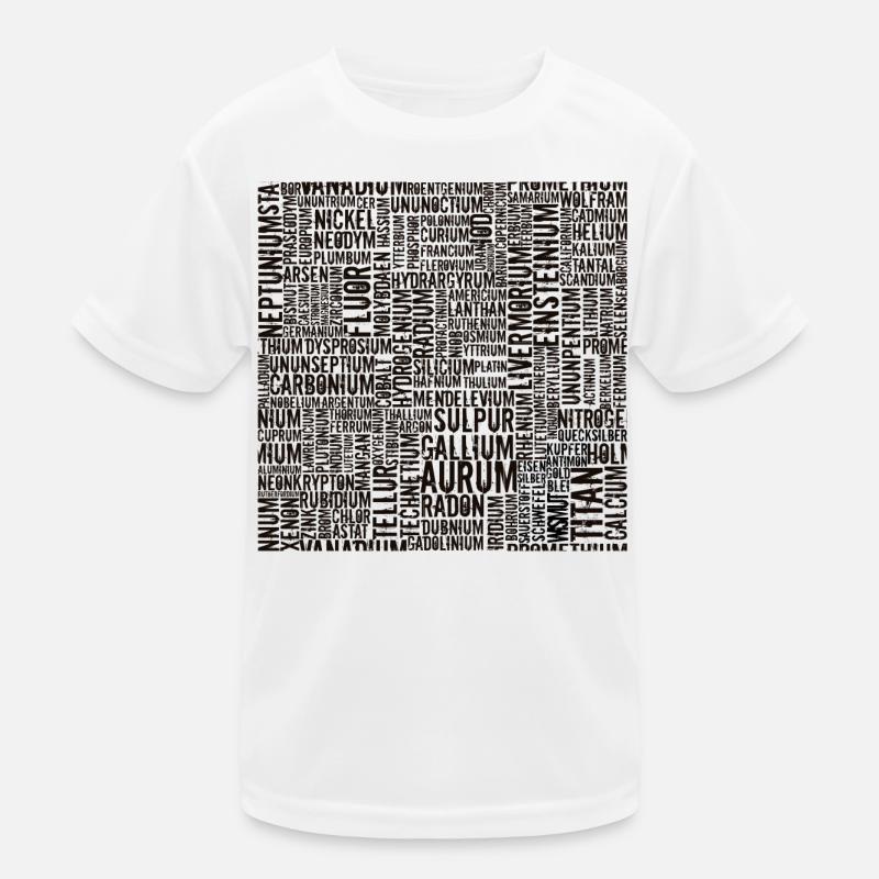 Chemische Elemente... Kinder Funktions-T-Shirt