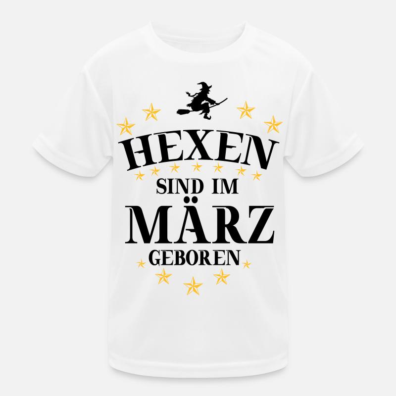Hexen März Kinder Funktions-T-Shirt