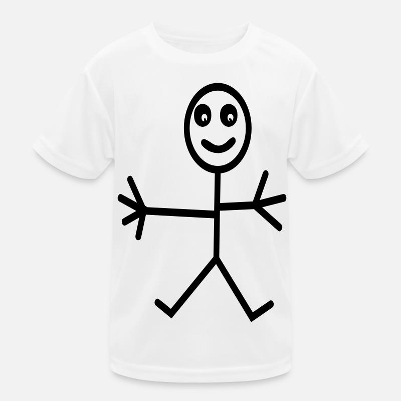 Comic Kinder Funktions-T-Shirt