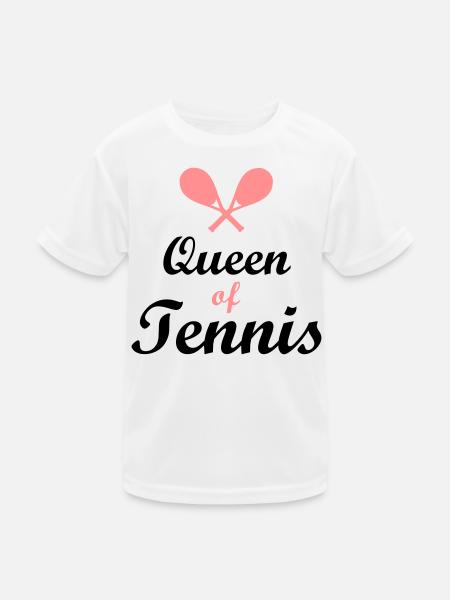 tennis - Kids Functional T-Shirt - white - Front