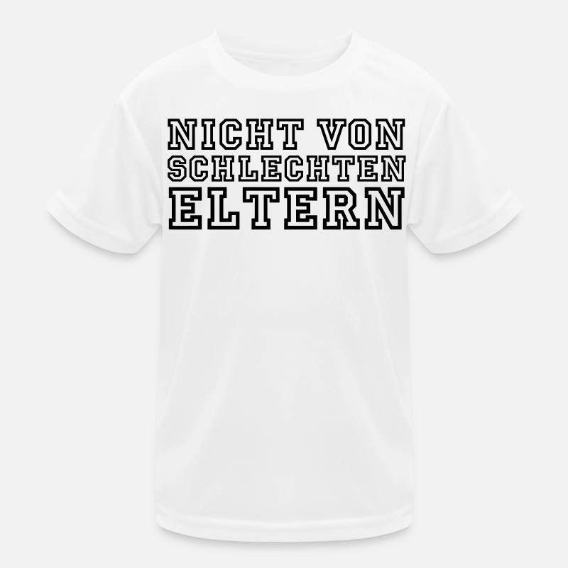 Not bad at all - Kids Functional T-Shirt - white
