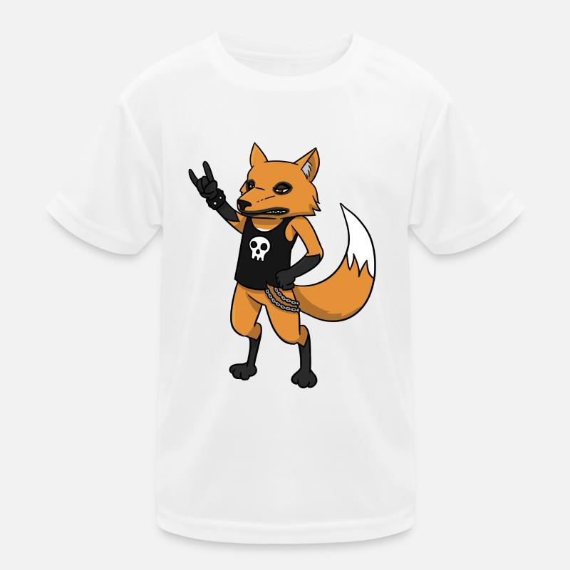 Rocker fox Kids Functional T-Shirt
